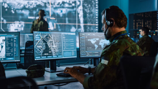 Intelligence Surveillance Reconnaissance (ISR) Command Center